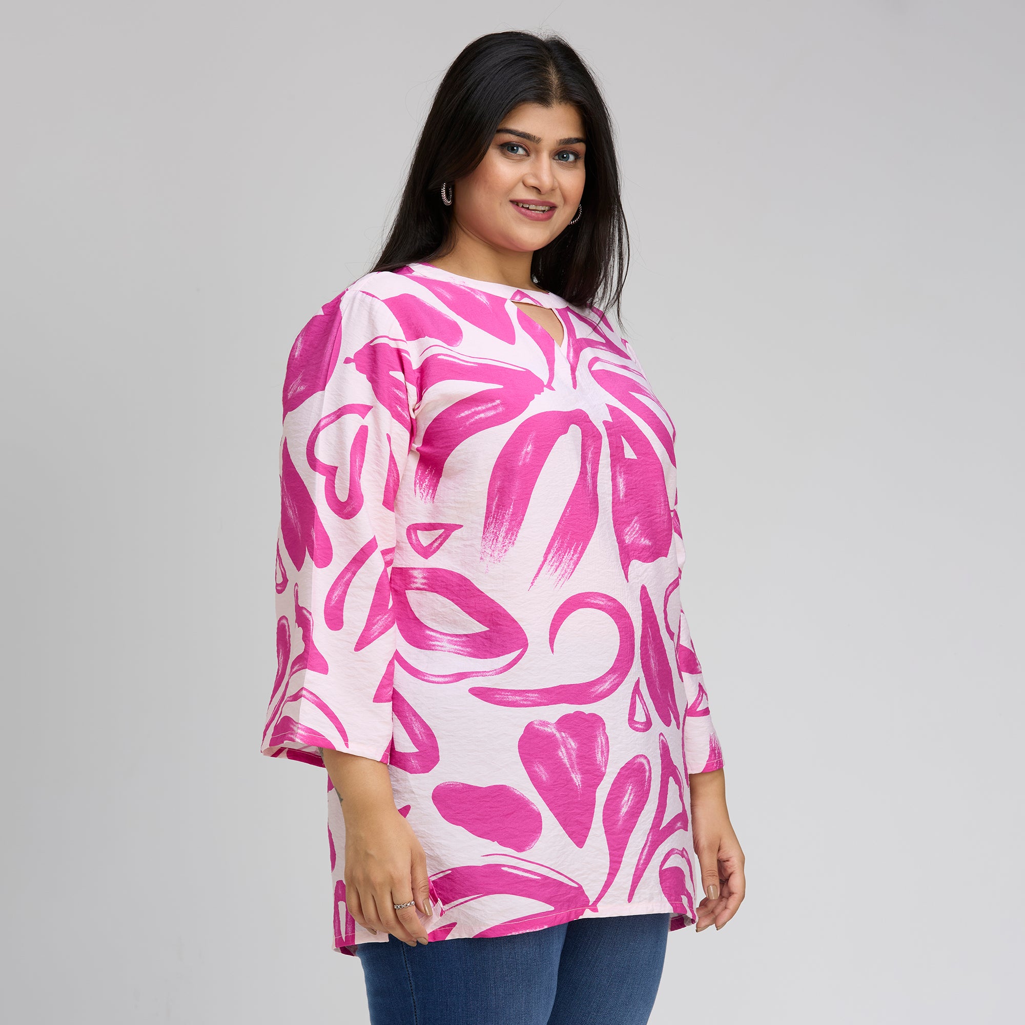 Plus Size Tunic | 2XL-8XL | Pink