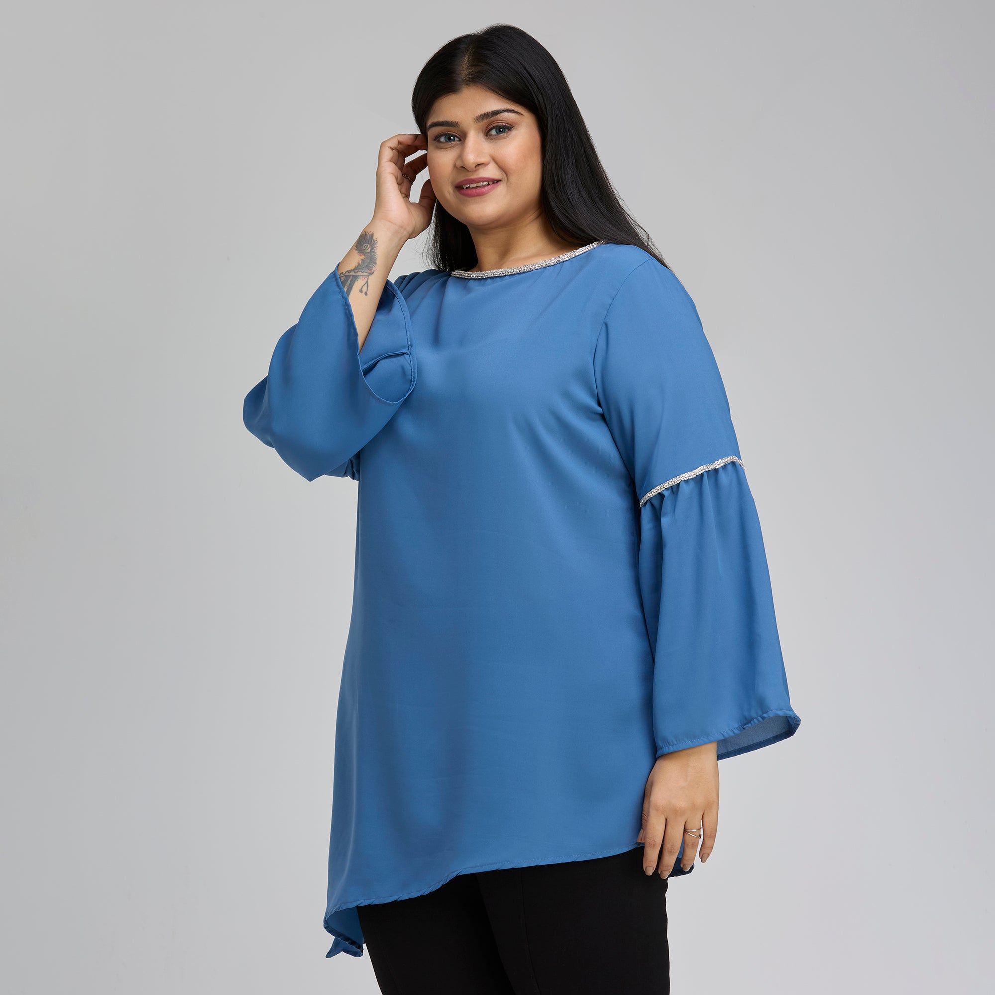 Plus Size Tunic | 2XL-8XL | Blue