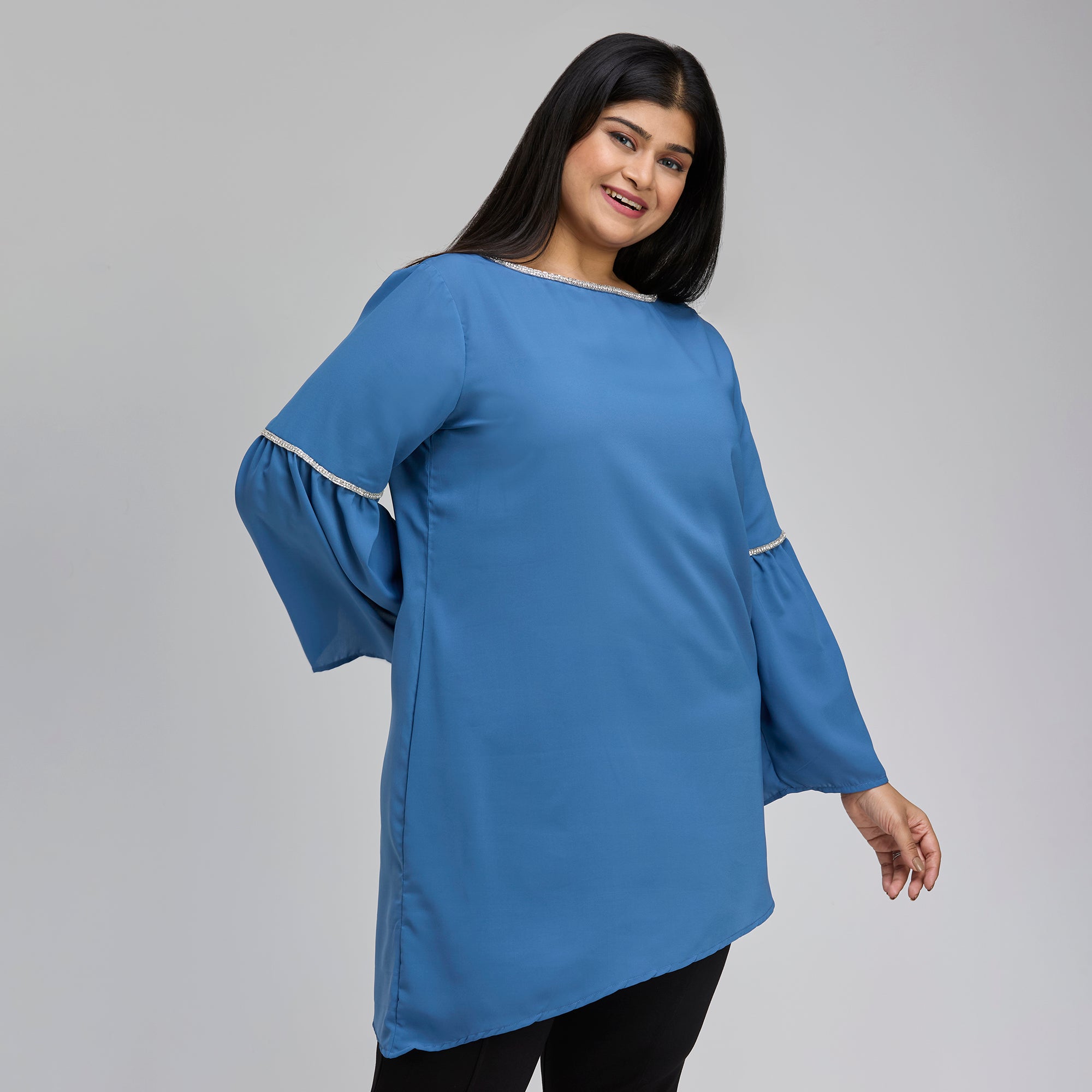 Plus Size Tunic | 2XL-8XL | Blue