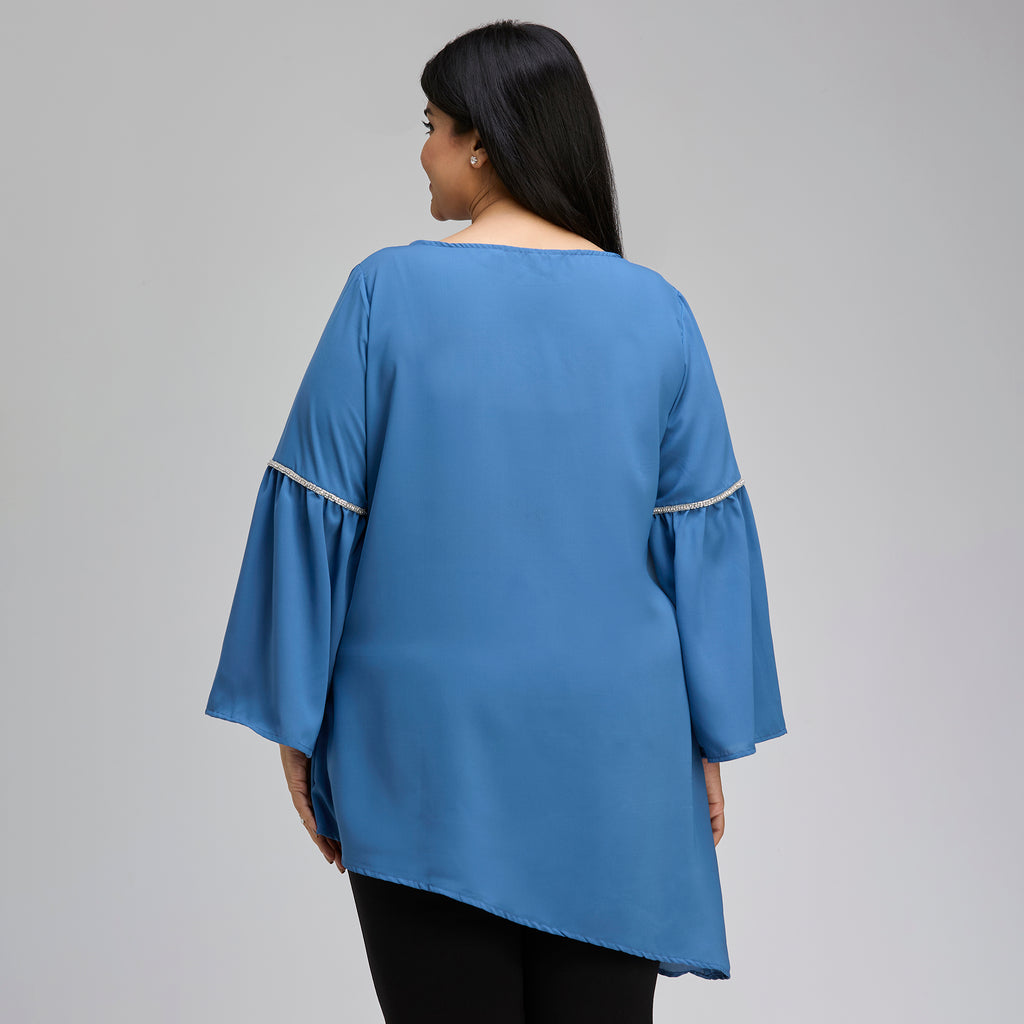 Plus Size Tunic | 2XL-8XL | Blue