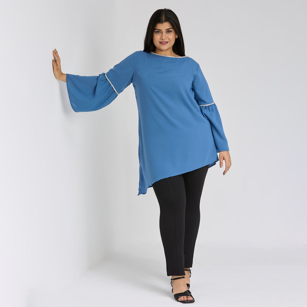 Plus Size Tunic | 2XL-8XL | Blue