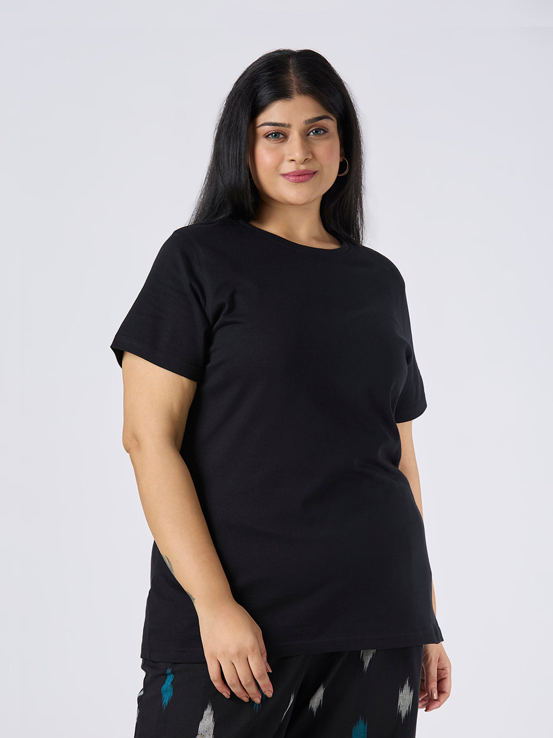 Plus Size Core T-shirt | 2XL-8XL | 100% Cotton | Black
