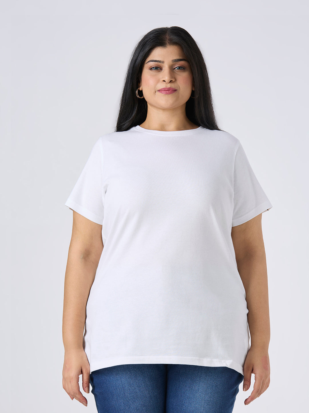 Plus Size Core T-shirt | 2XL-8XL | 100% Cotton | White