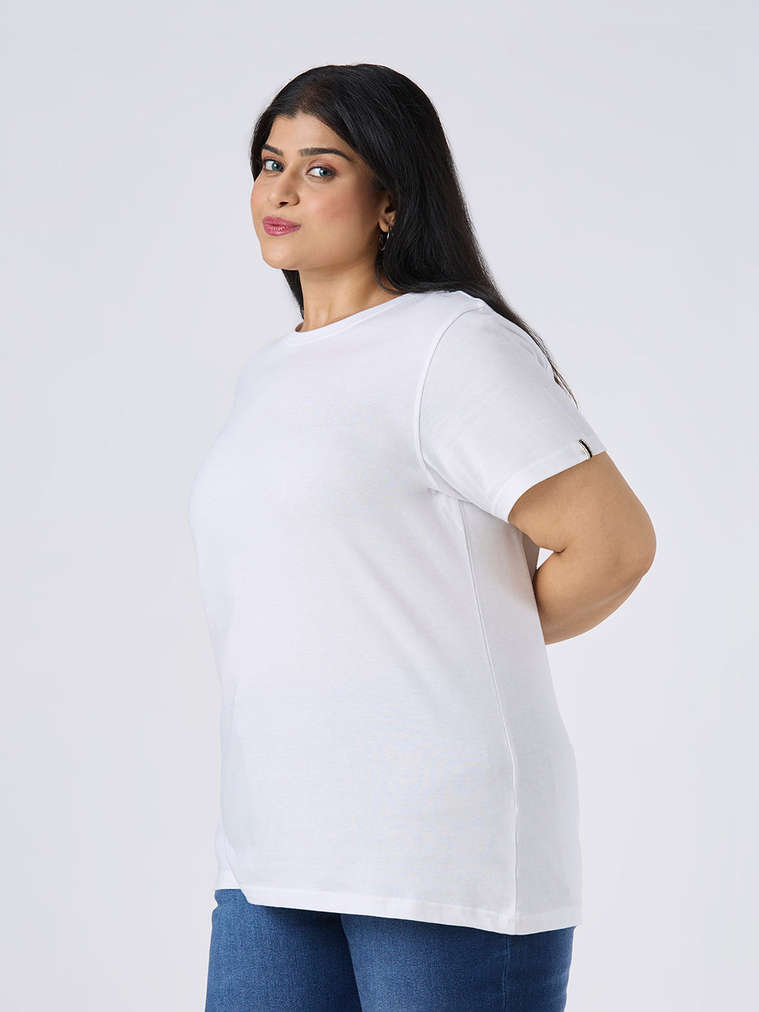 Plus Size Core T-shirt | 2XL-8XL | 100% Cotton | White