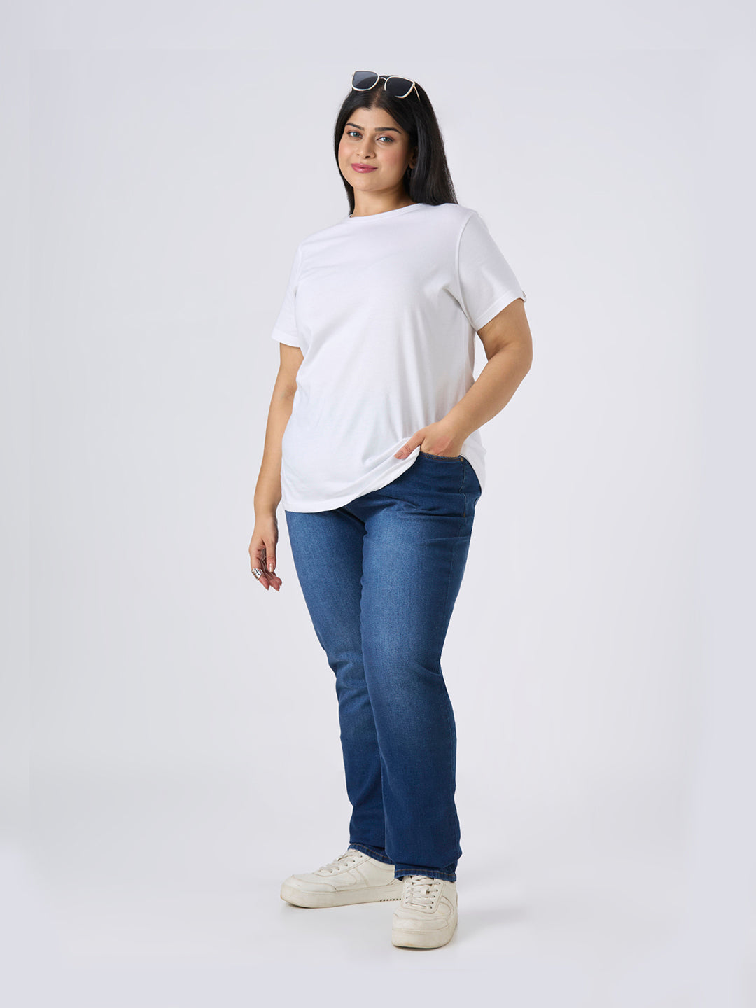 Plus Size Core T-shirt | 2XL-8XL | 100% Cotton | White