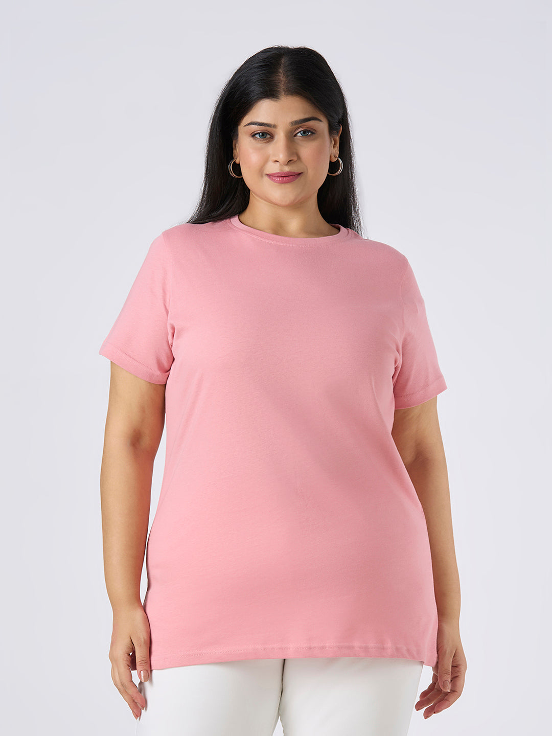 Plus Size Core T-shirt | 2XL-8XL | 100% Cotton | Pink