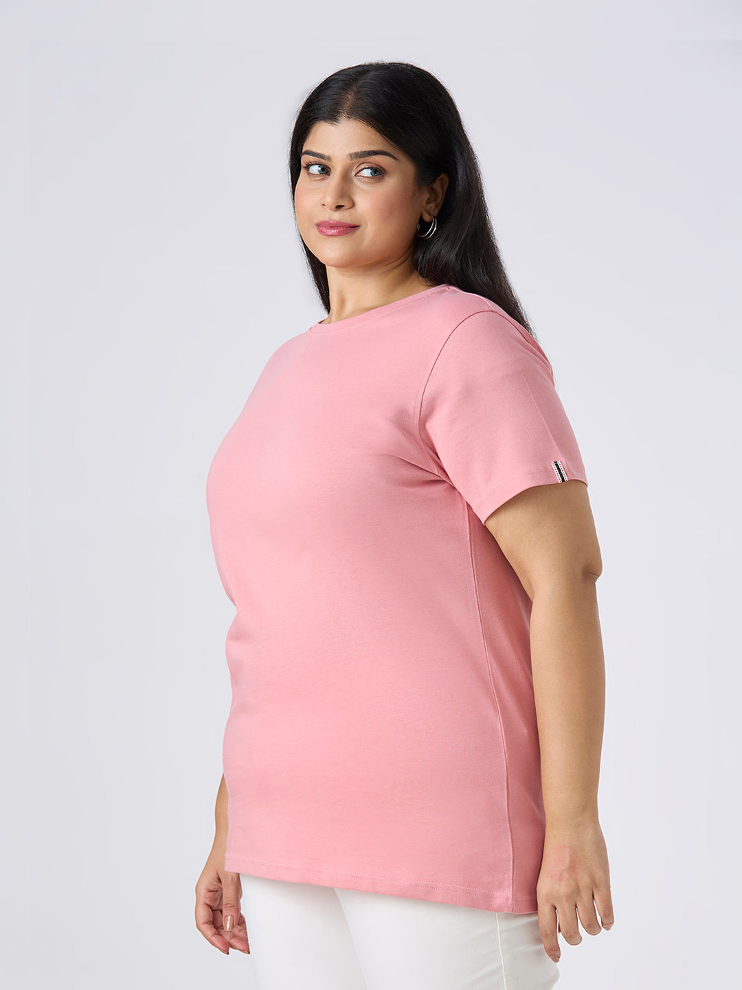 Plus Size Core T-shirt | 2XL-8XL | 100% Cotton | Pink