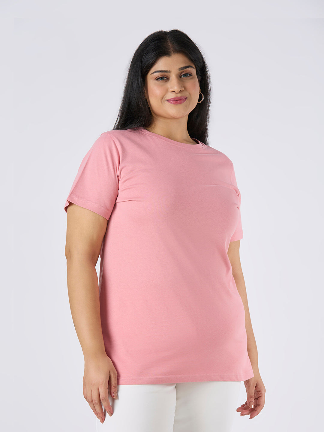 Plus Size Core T-shirt | 2XL-8XL | 100% Cotton | Pink