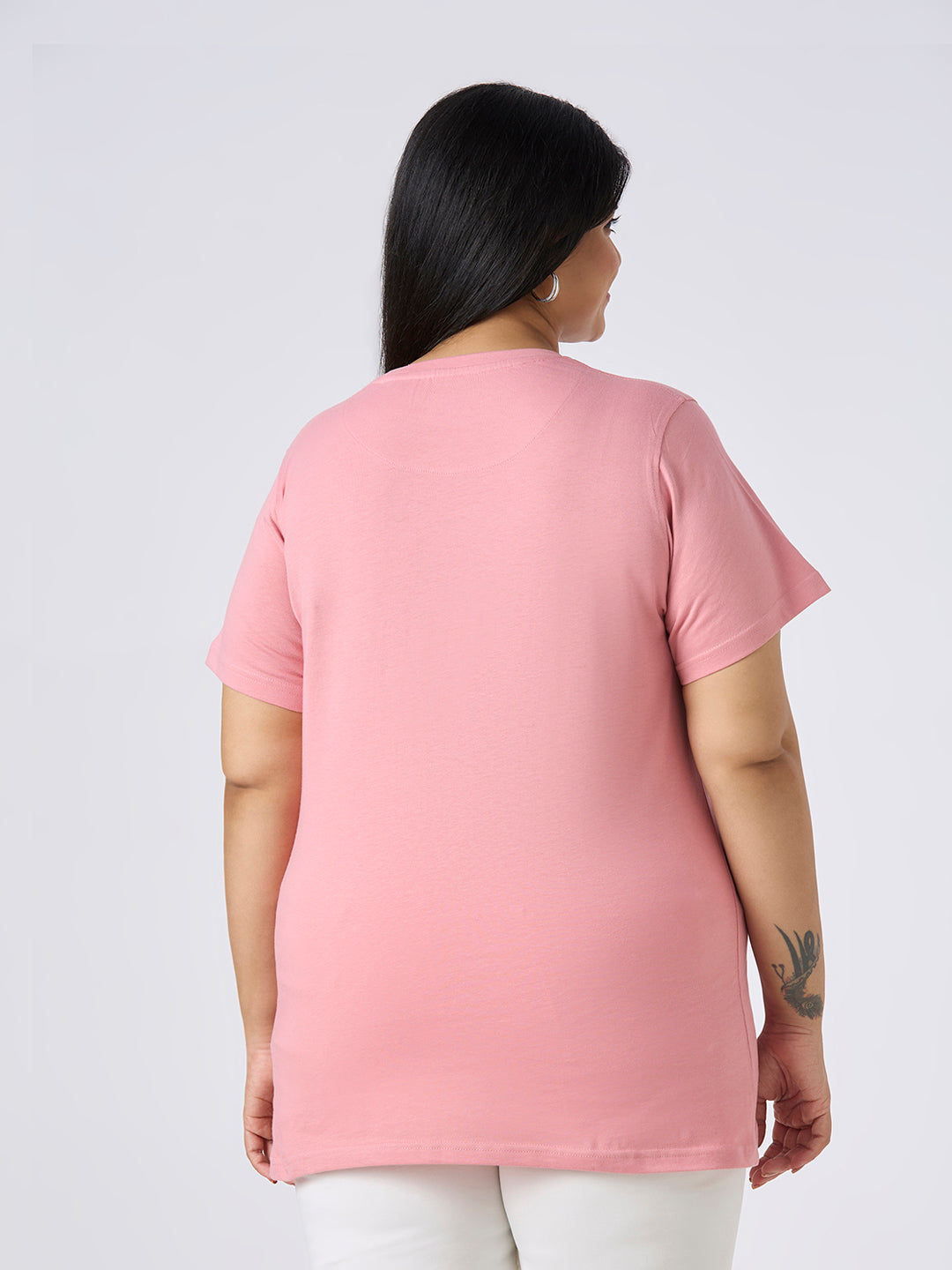 Plus Size Core T-shirt | 2XL-8XL | 100% Cotton | Pink
