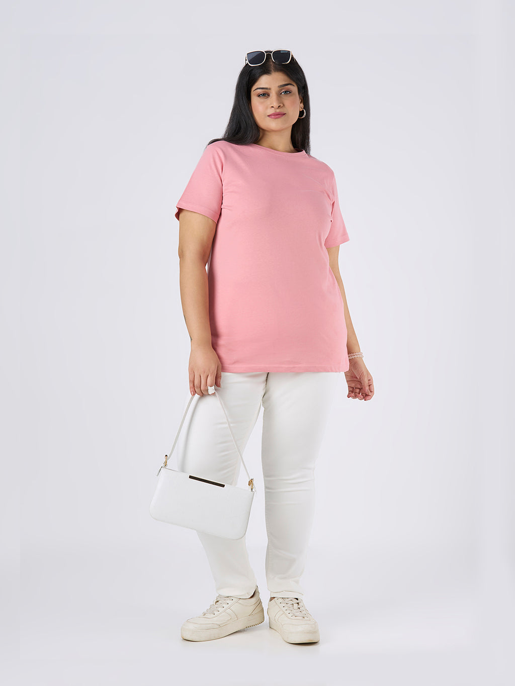 Plus Size Core T-shirt | 2XL-8XL | 100% Cotton | Pink