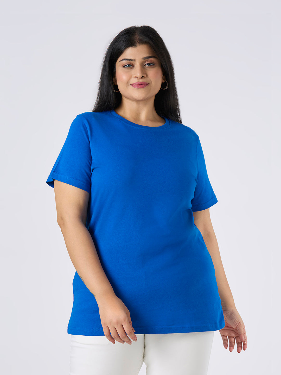 Plus Size Core T-shirt | 2XL-8XL | 100% Cotton | Blue