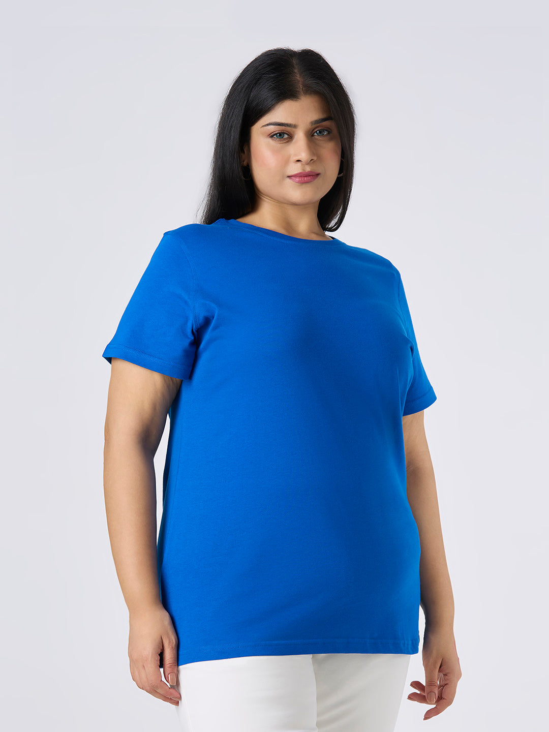 Plus Size Core T-shirt | 2XL-8XL | 100% Cotton | Blue