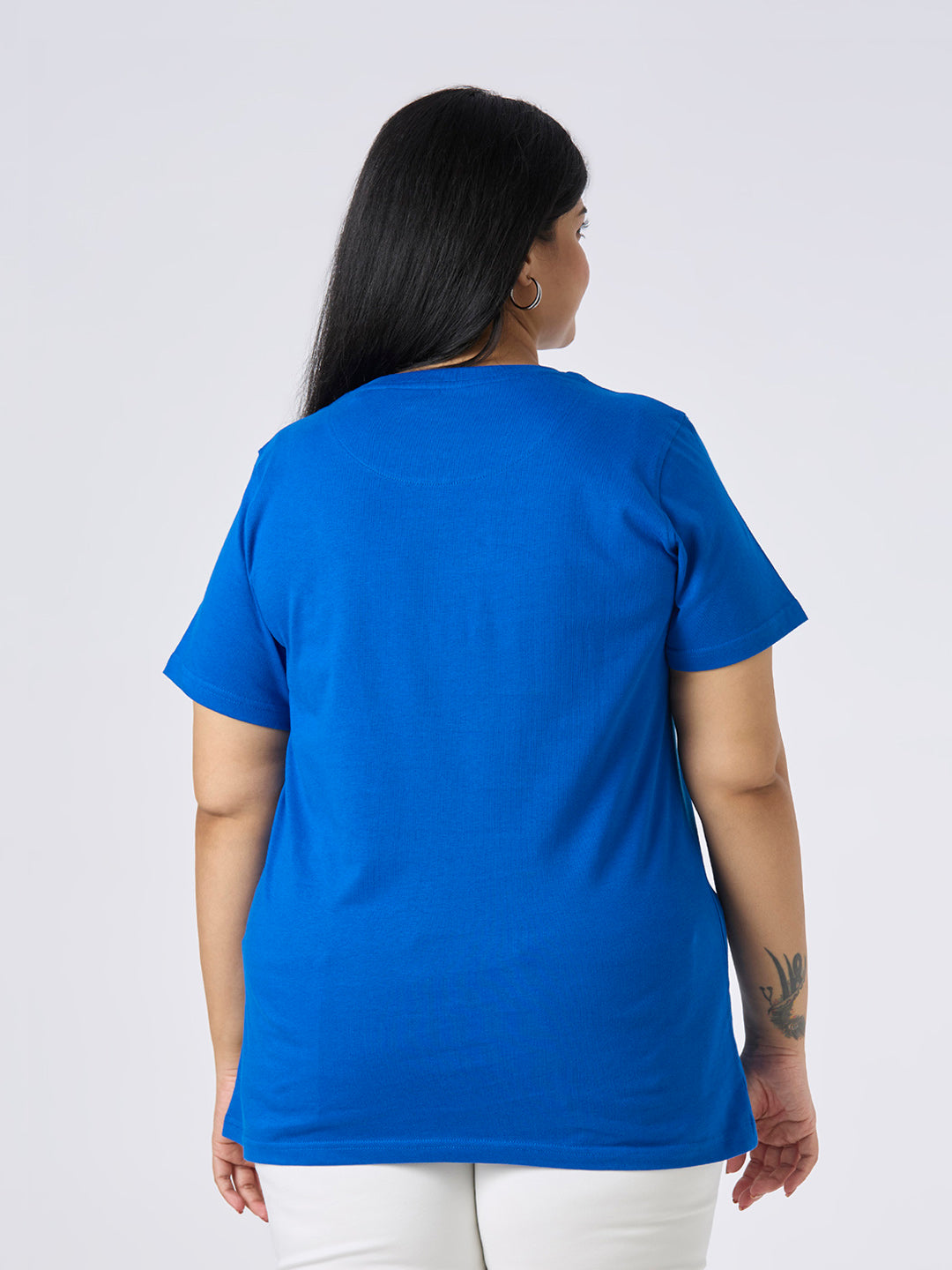Plus Size Core T-shirt | 2XL-8XL | 100% Cotton | Blue