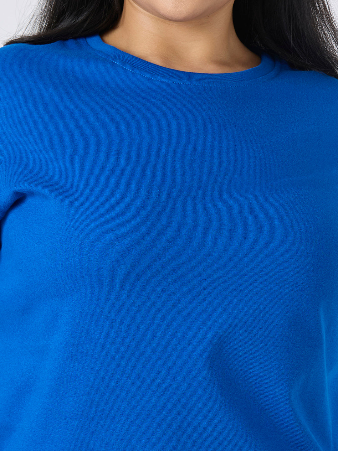 Plus Size Core T-shirt | 2XL-8XL | 100% Cotton | Blue