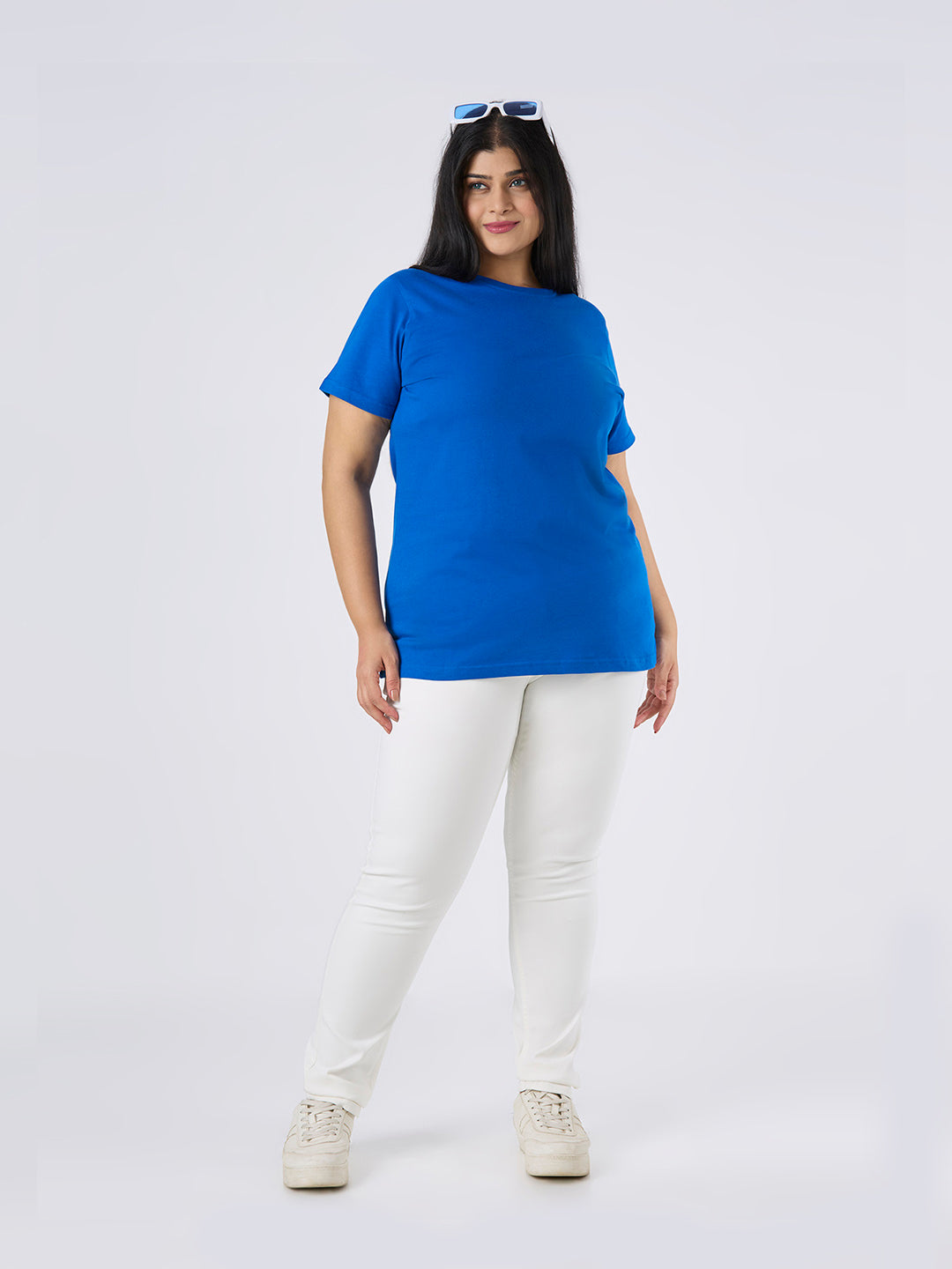 Plus Size Core T-shirt | 2XL-8XL | 100% Cotton | Blue