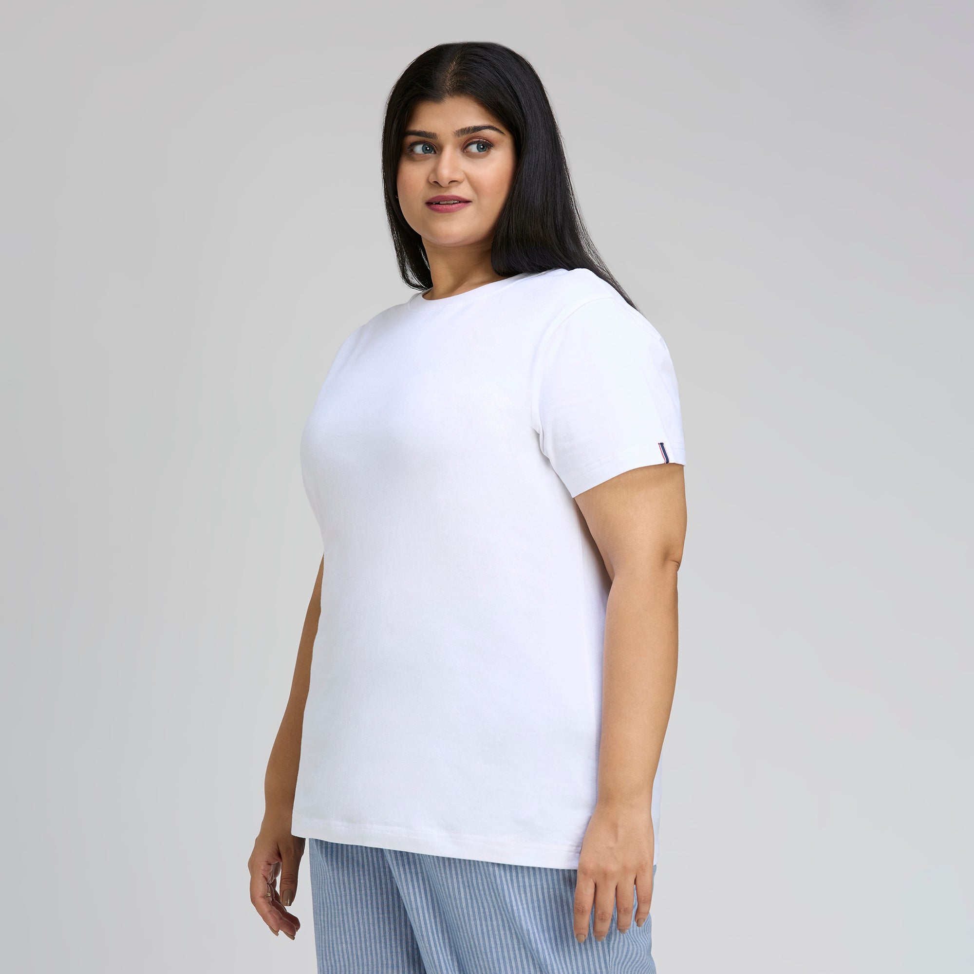 Plus Size Core T-shirt | 2XL-8XL | 100% Cotton | White