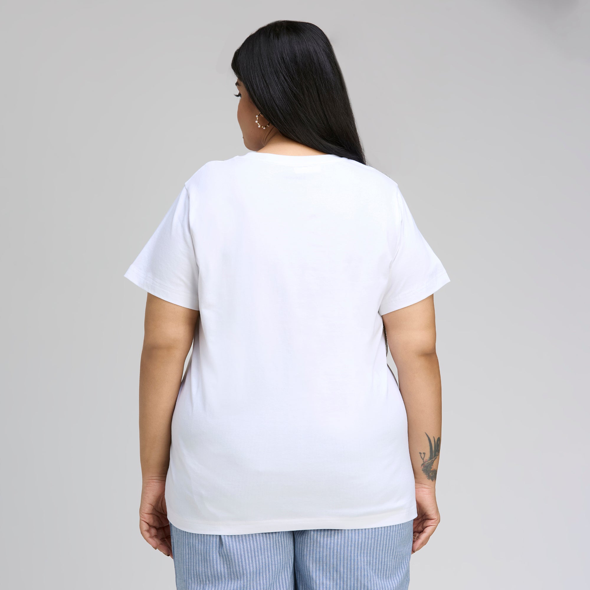 Plus Size Core T-shirt | 2XL-8XL | 100% Cotton | White