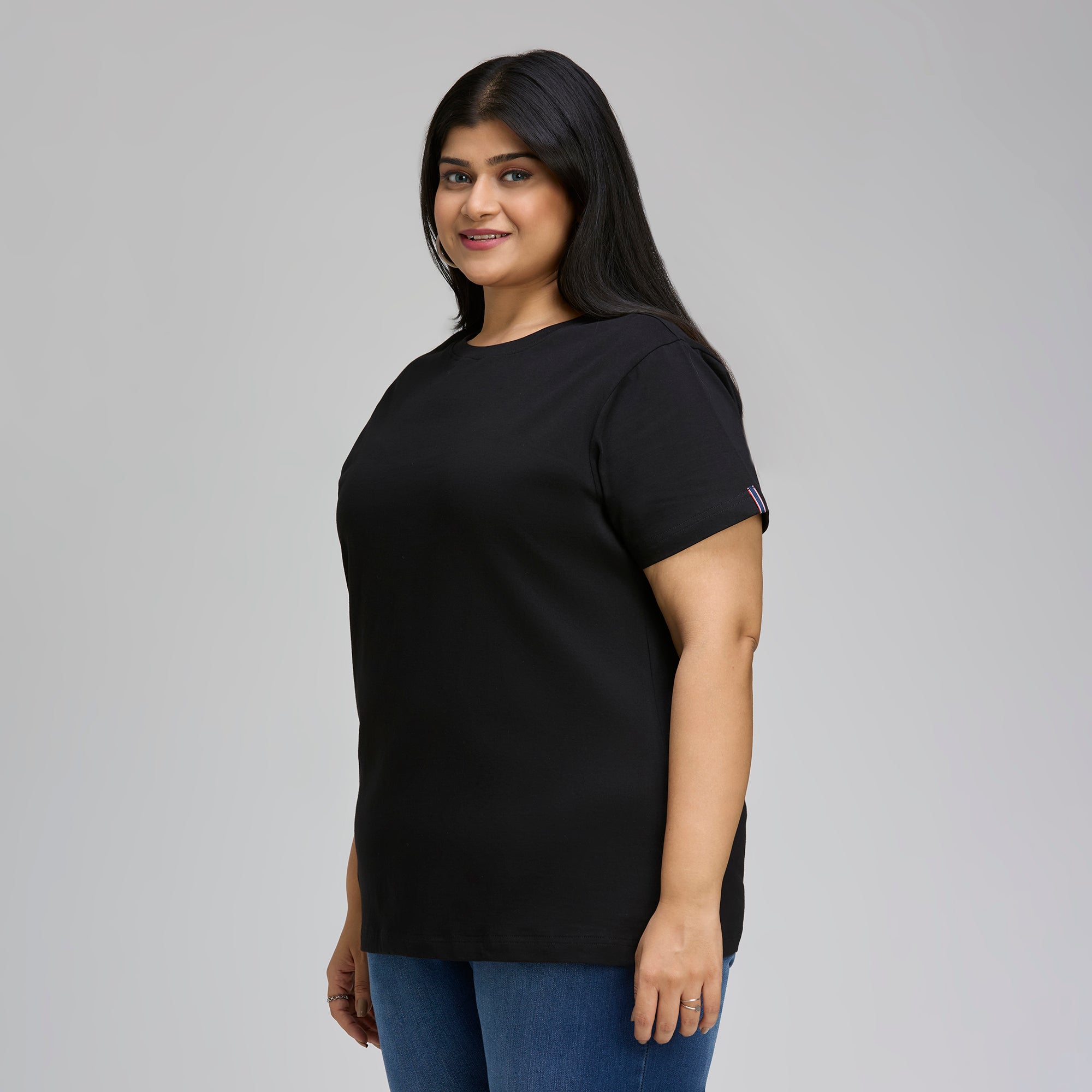 Plus Size Core T-shirt | 2XL-8XL | 100% Cotton | Black