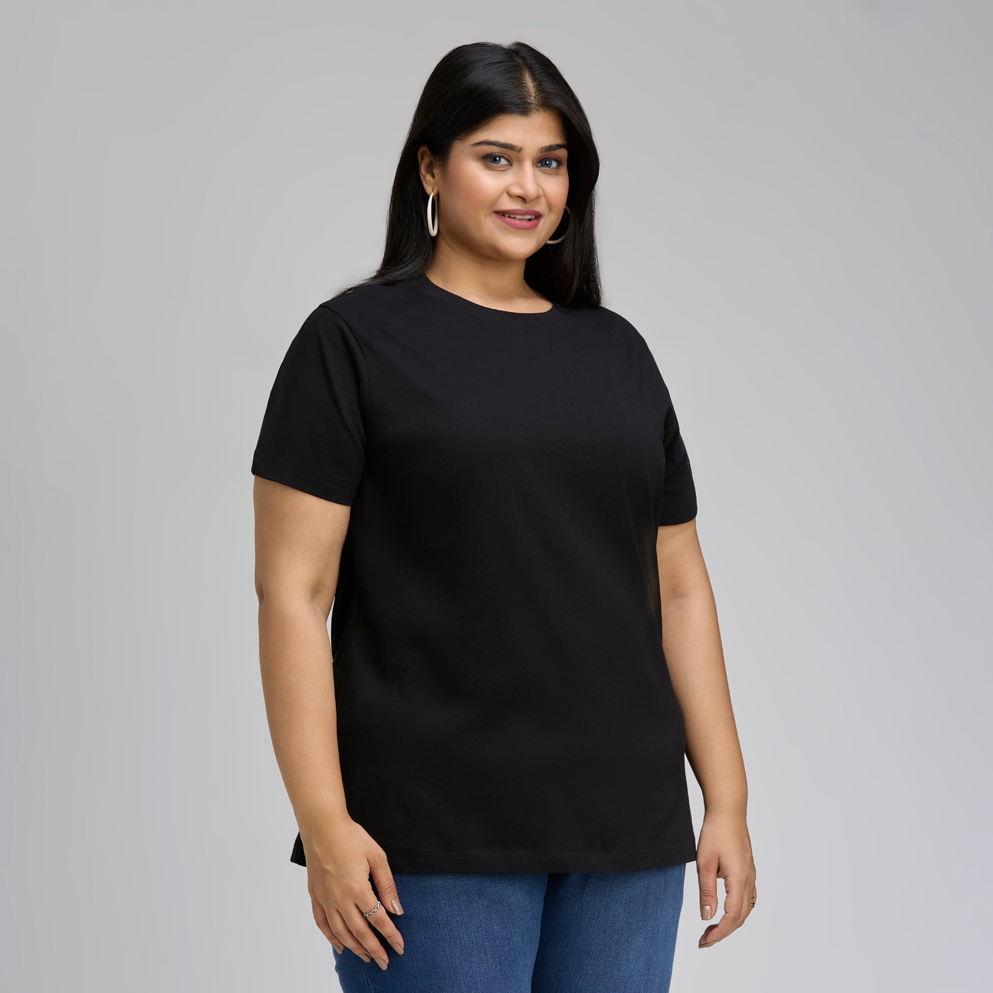 Plus Size Core T-shirt | 2XL-8XL | 100% Cotton | Black