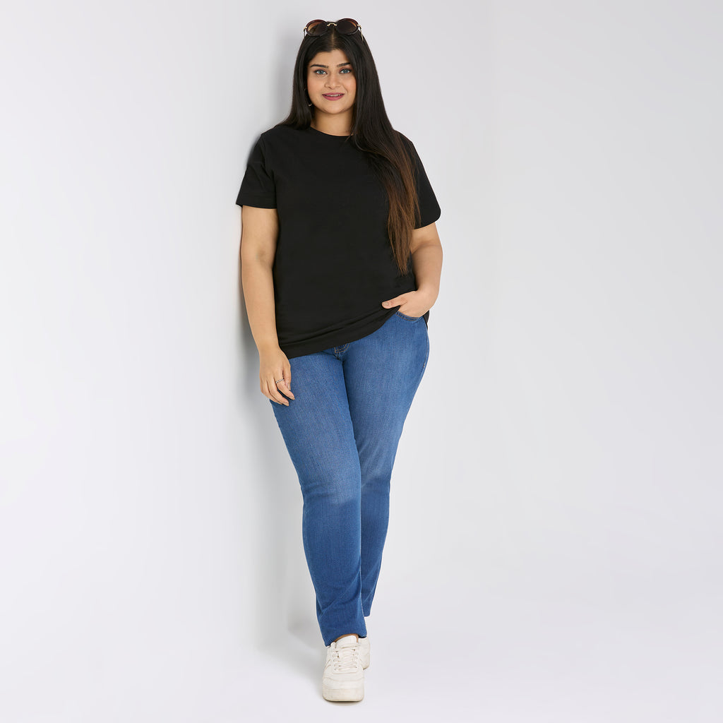 Plus Size Core T-shirt | 2XL-8XL | 100% Cotton | Black