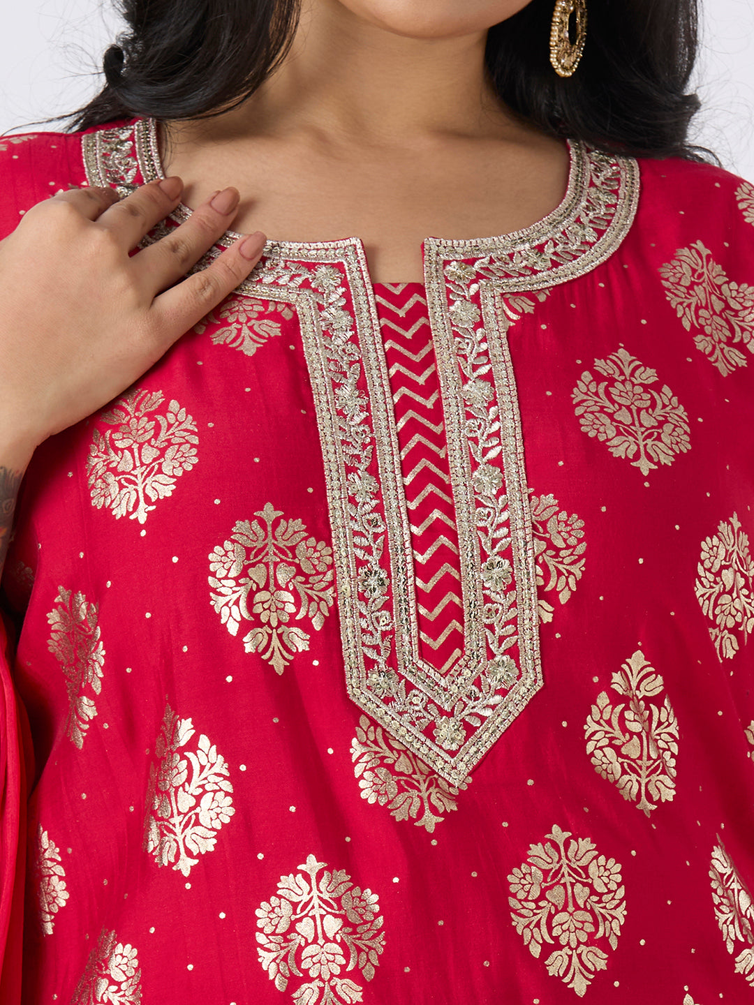 Plus Size Skd | 2XL-8XL | Cherry Red