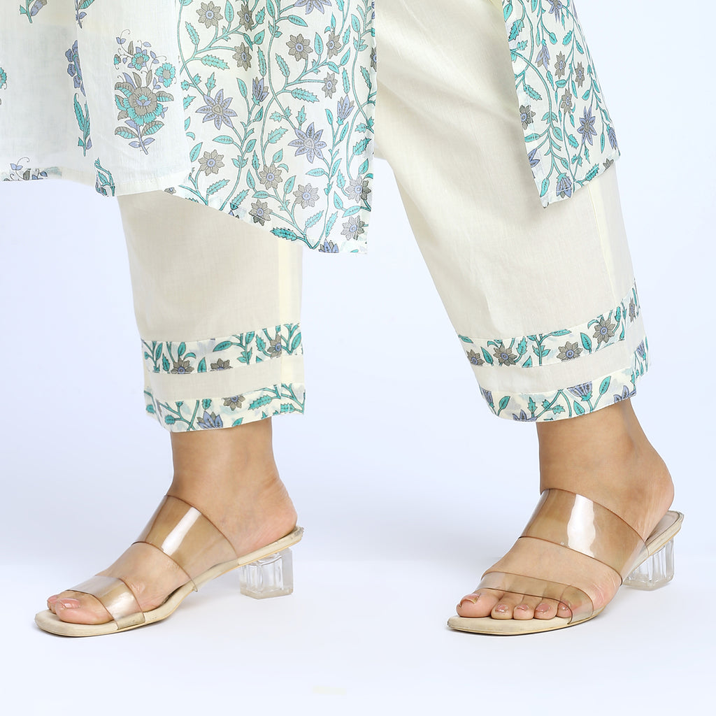 Plus Size Skd | 2XL - 8XL | 100% Cotton | Off White