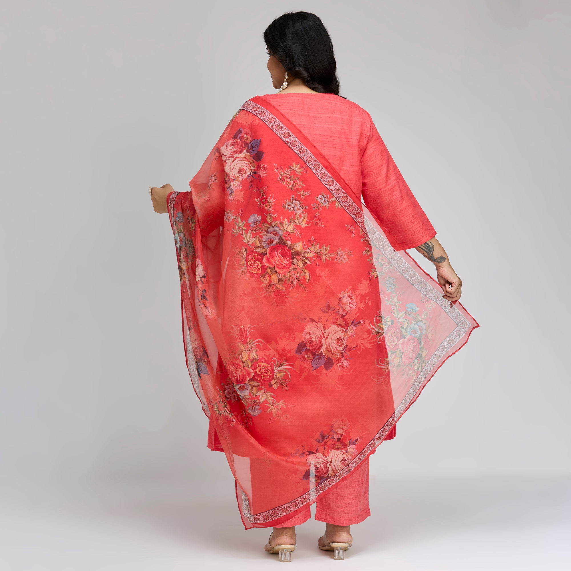 Plus Size Skd | 2XL-8XL | 100% Cotton | Pink