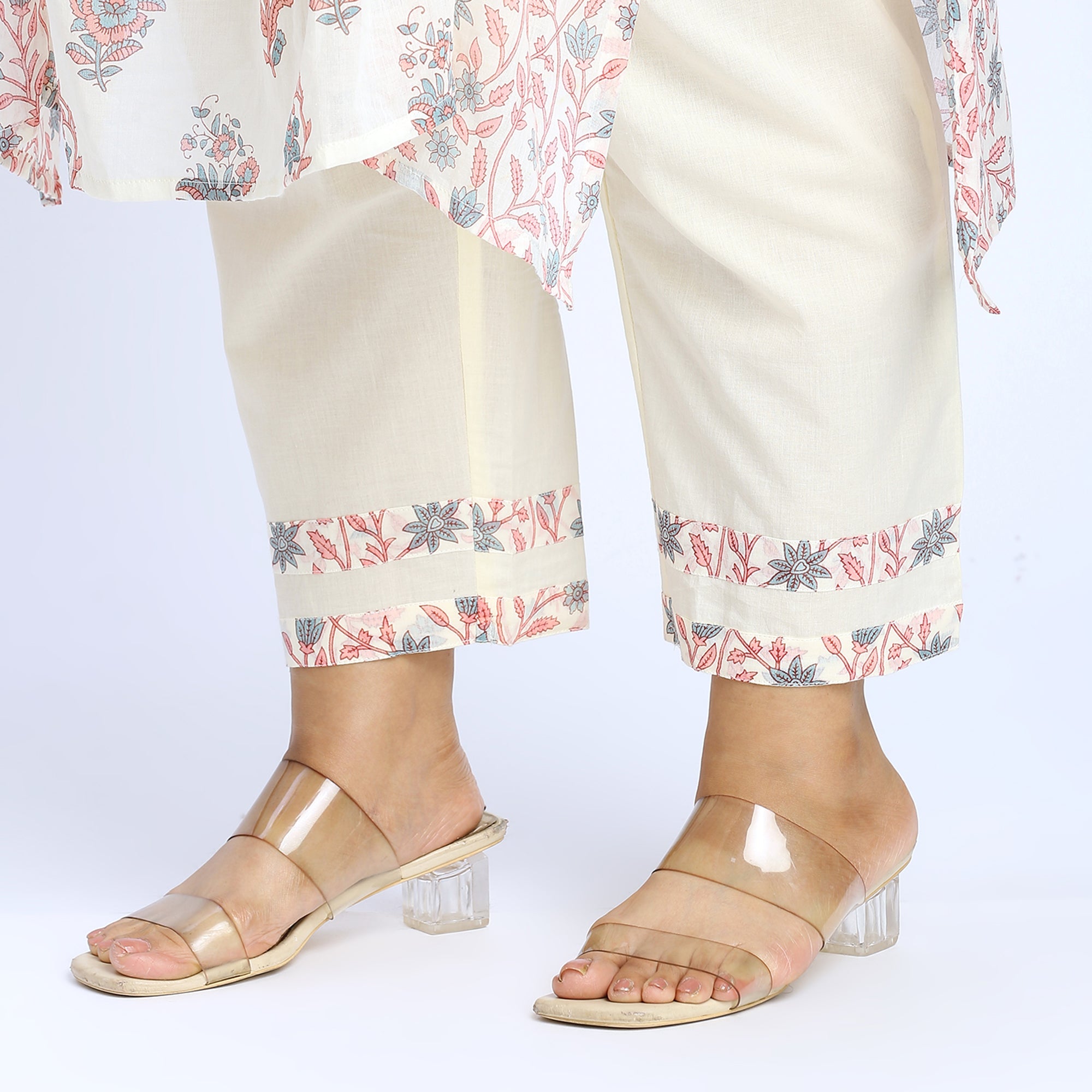 Plus Size Skd | 2XL - 8XL | 100% Cotton | Off White