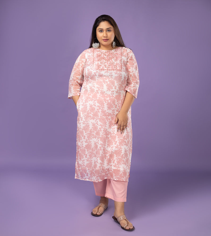 Plus Size Skd | XL - 7XL | 100% Cotton | Dusty Pink