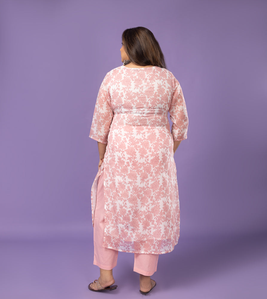 Plus Size Skd | XL - 7XL | 100% Cotton | Dusty Pink