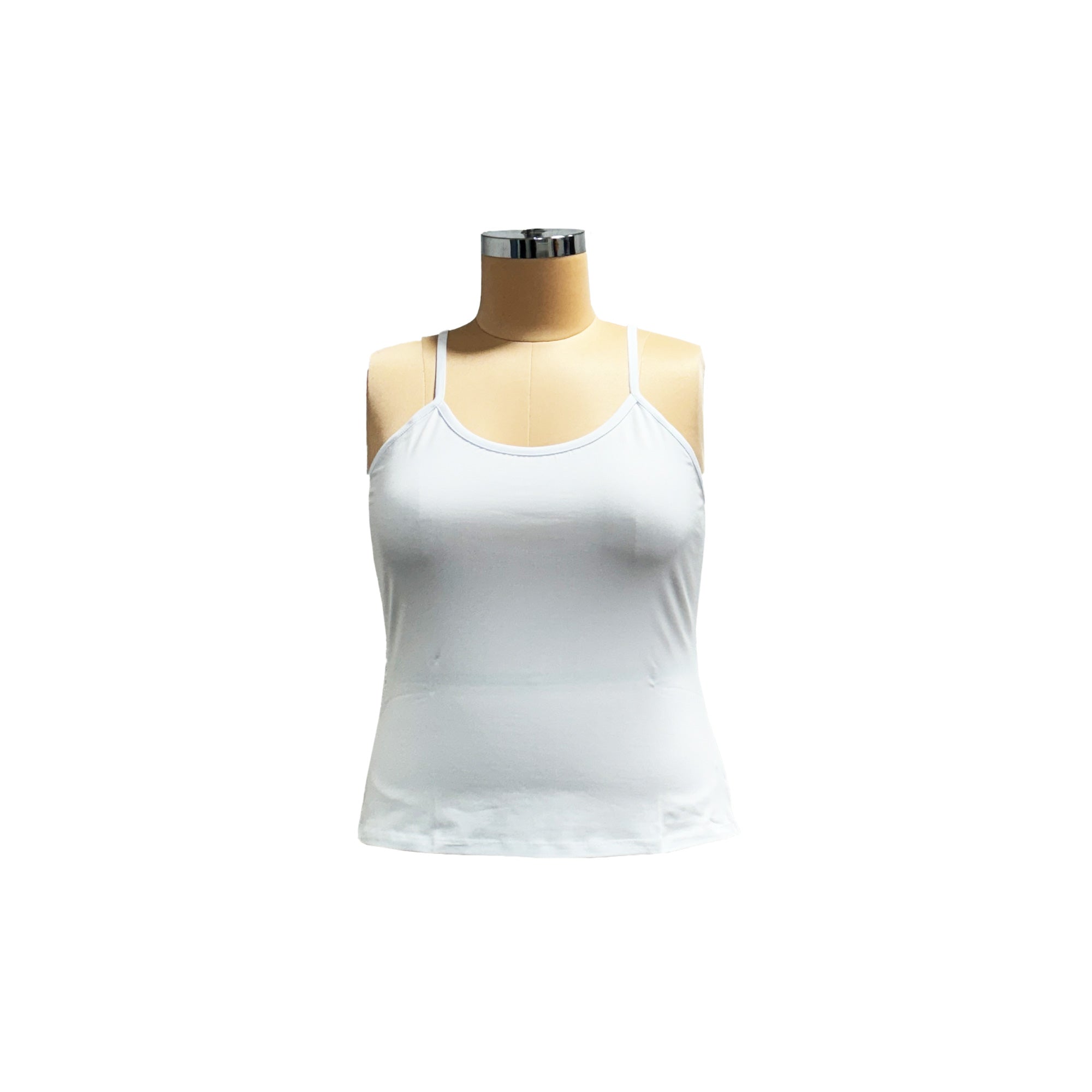 Plus Size Camisole Top | 2XL - 8XL | White