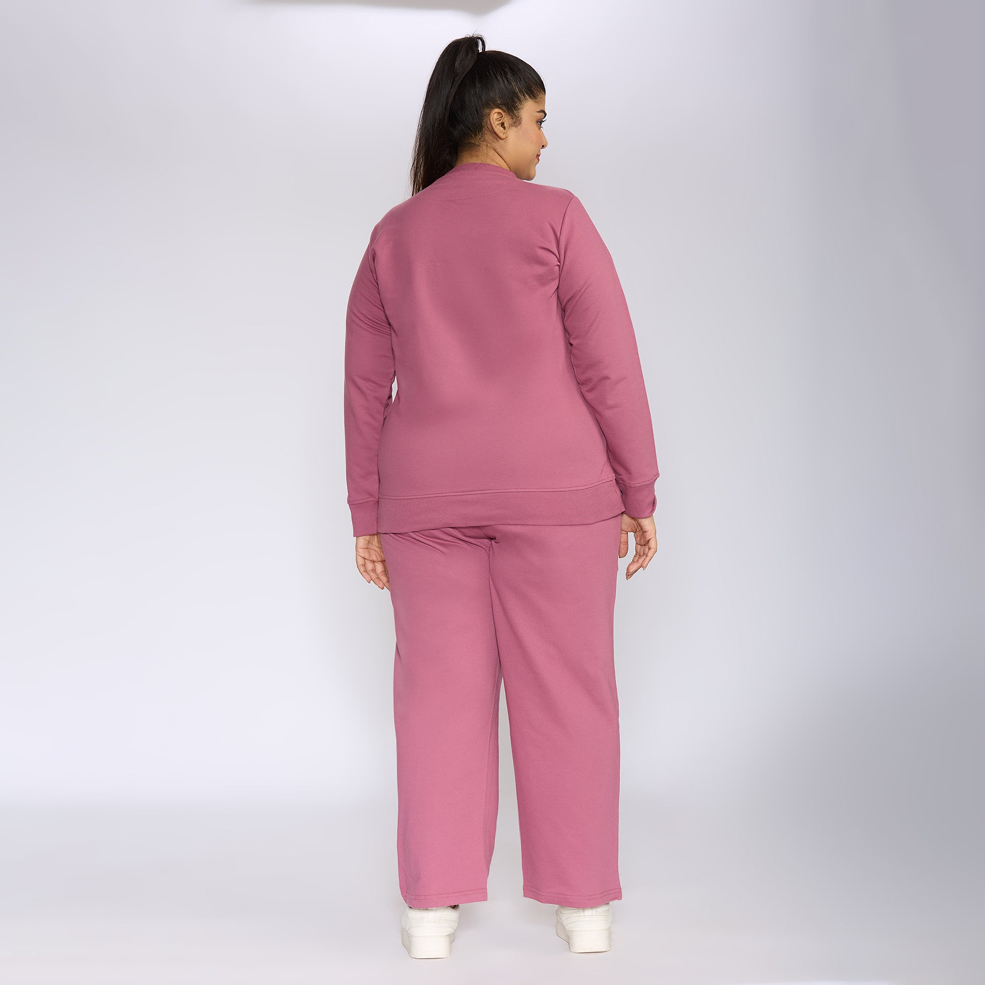 Plus Size Sweatshirt | 2XL - 8XL | 100% Cotton | Onion Pink
