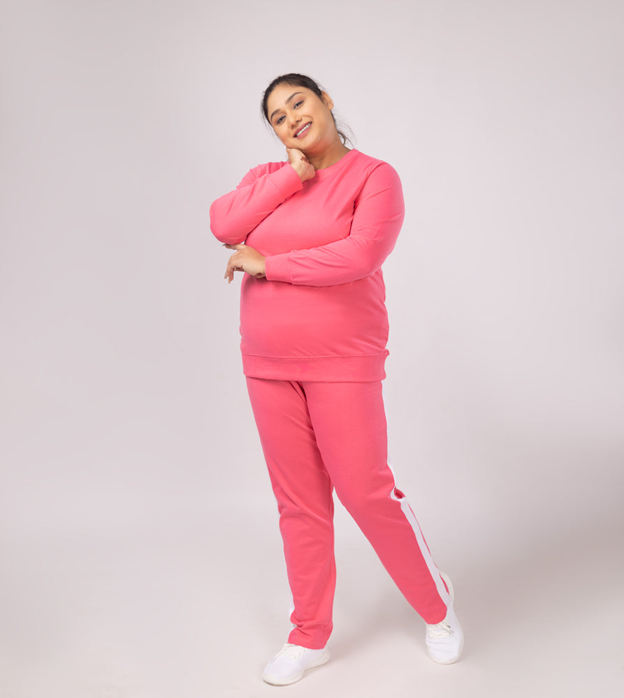 Plus Size Sweatshirt | 2XL - 8XL | Pink
