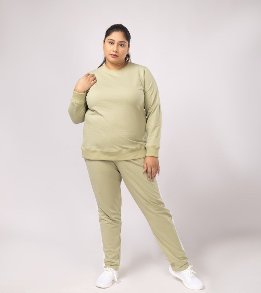 Plus Size Sweatshirt | 2XL - 8XL | Pistachio Green