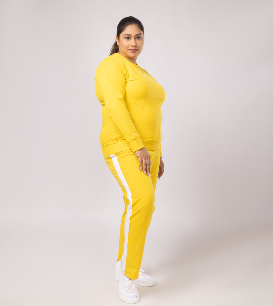 Plus Size Sweatshirt | 2XL - 8XL | Mustard Yellow