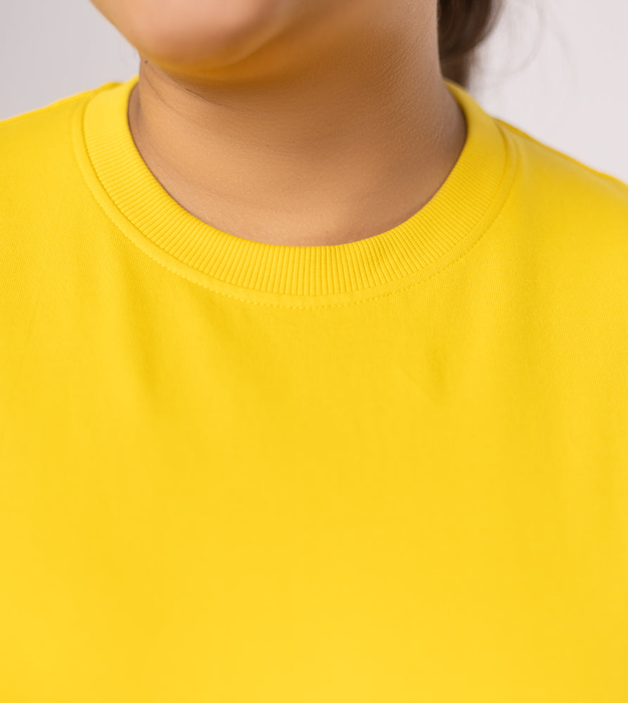 Plus Size Sweatshirt | 2XL - 8XL | Mustard Yellow