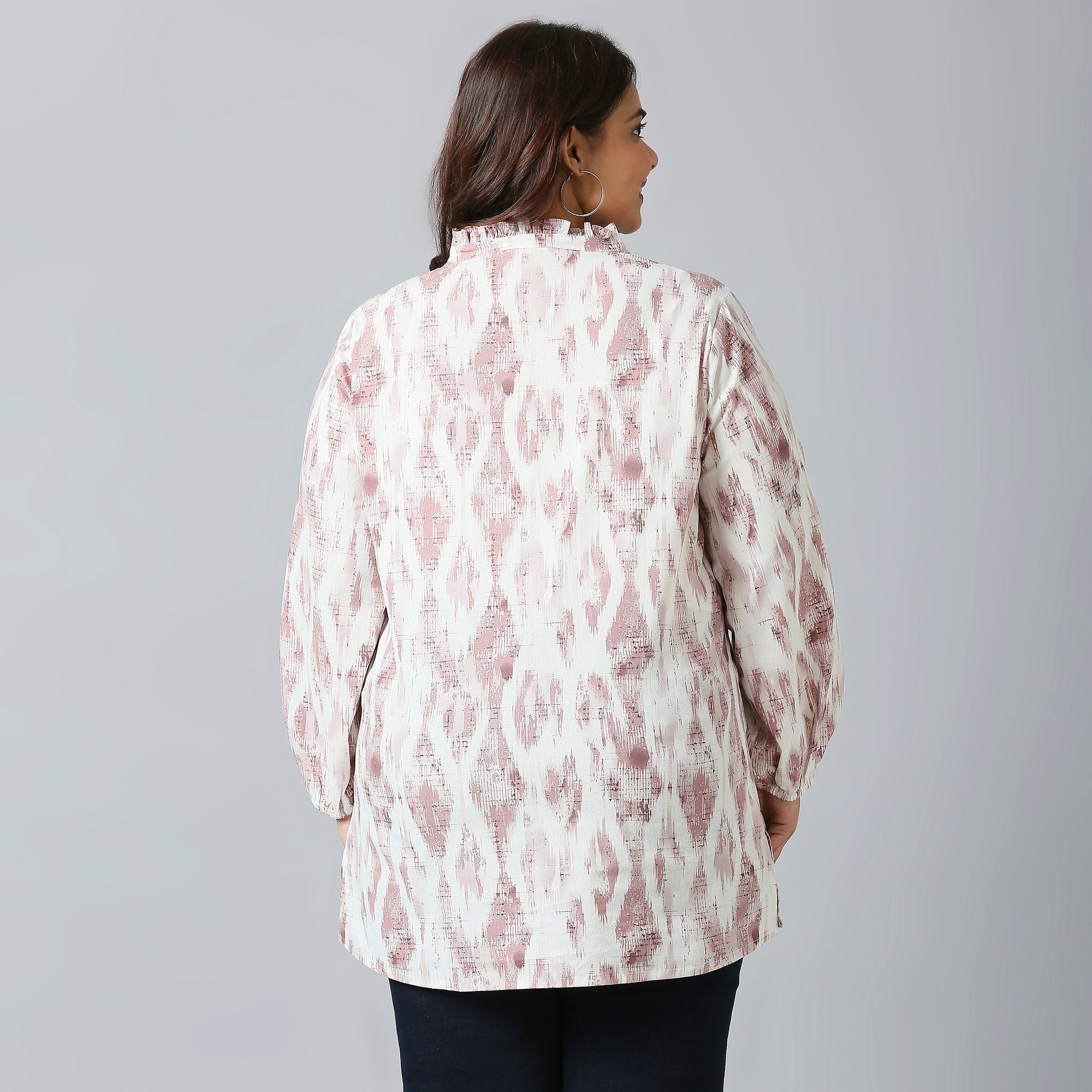 Plus Size Tunic | 2XL - 8XL | 100% Cotton | Mauve