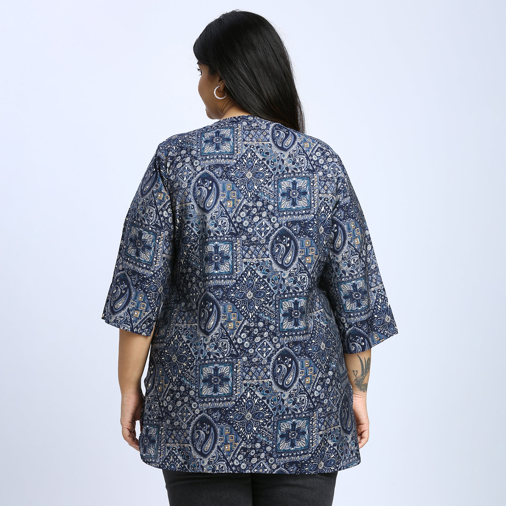Plus Size Tunic | 2XL - 8XL | Blue