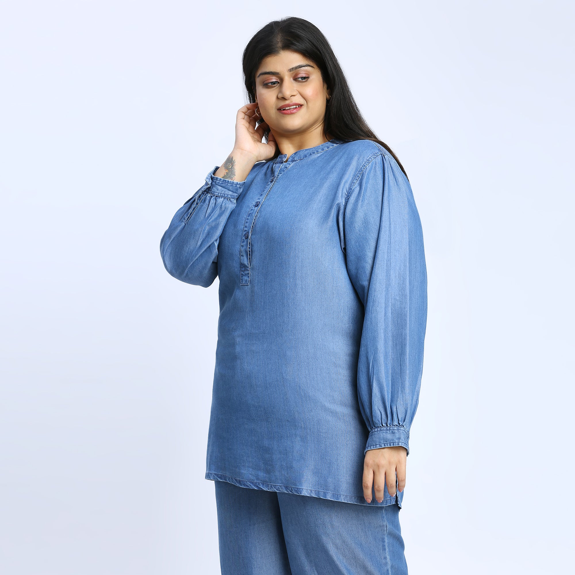 Plus Size Tunic | 2XL - 8XL | Blue