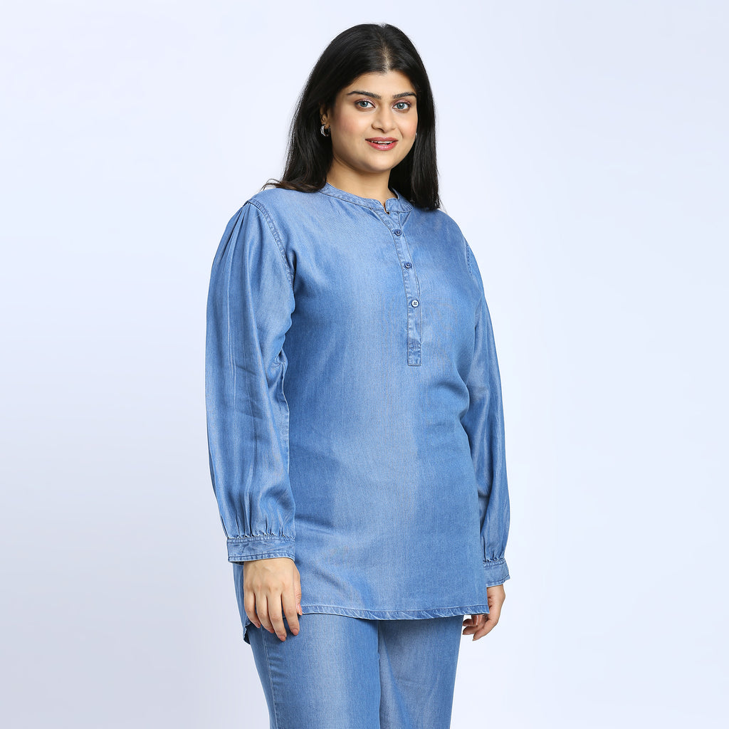 Plus Size Tunic | 2XL - 8XL | Blue