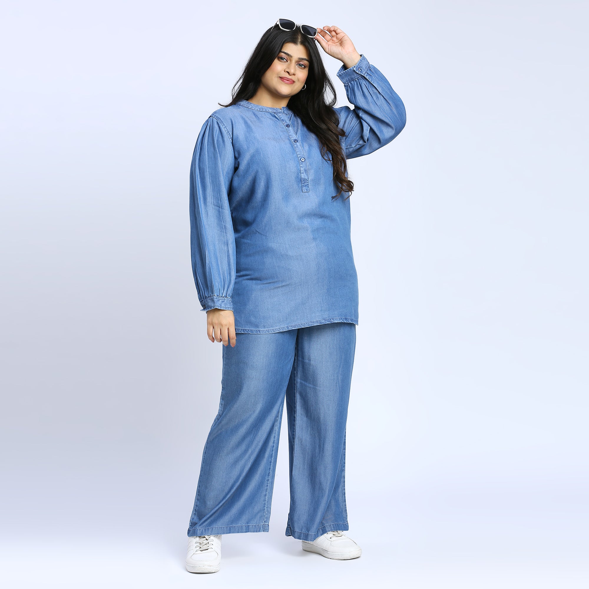 Plus Size Tunic | 2XL - 8XL | Blue