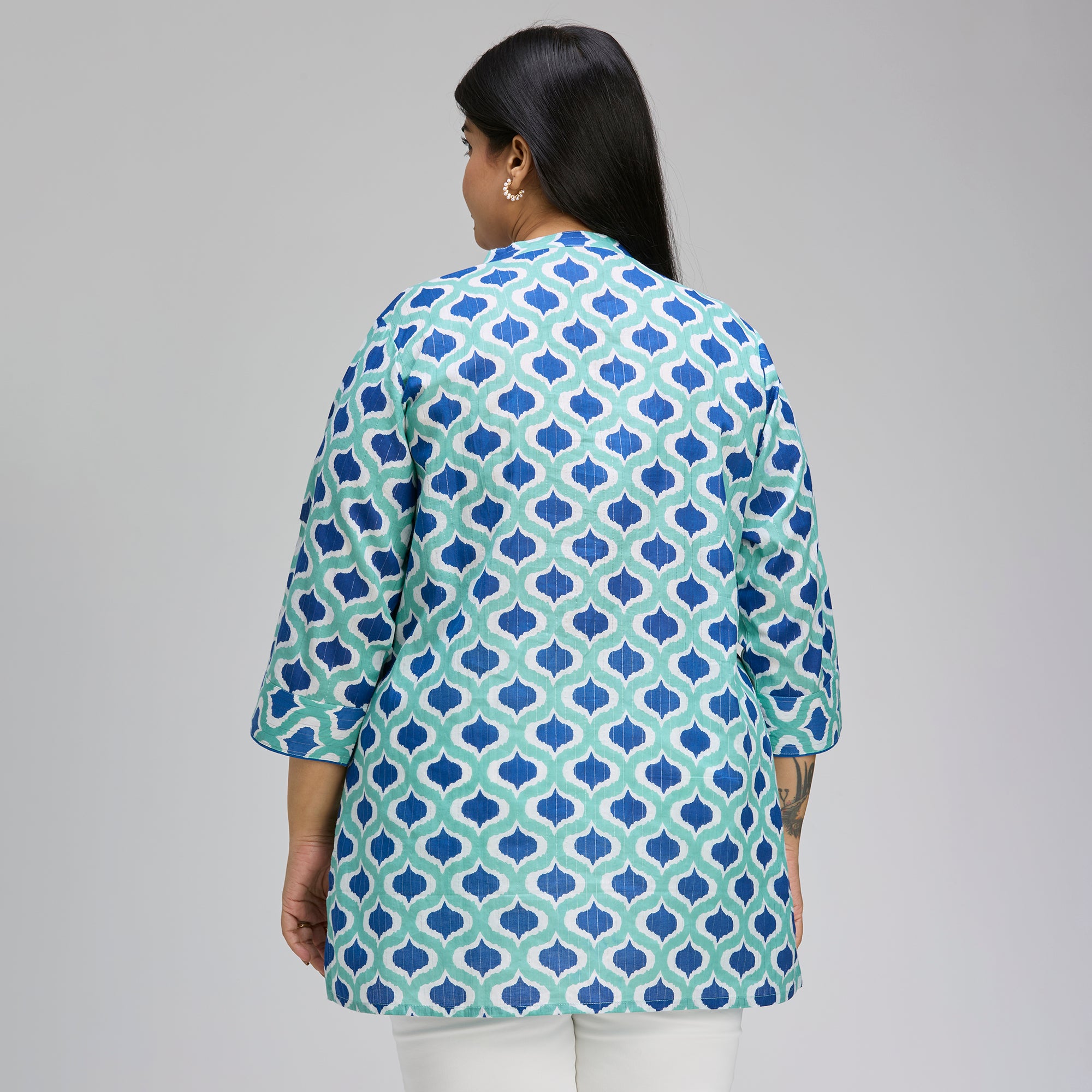 Plus Size Tunic | 2XL-8XL | Blue