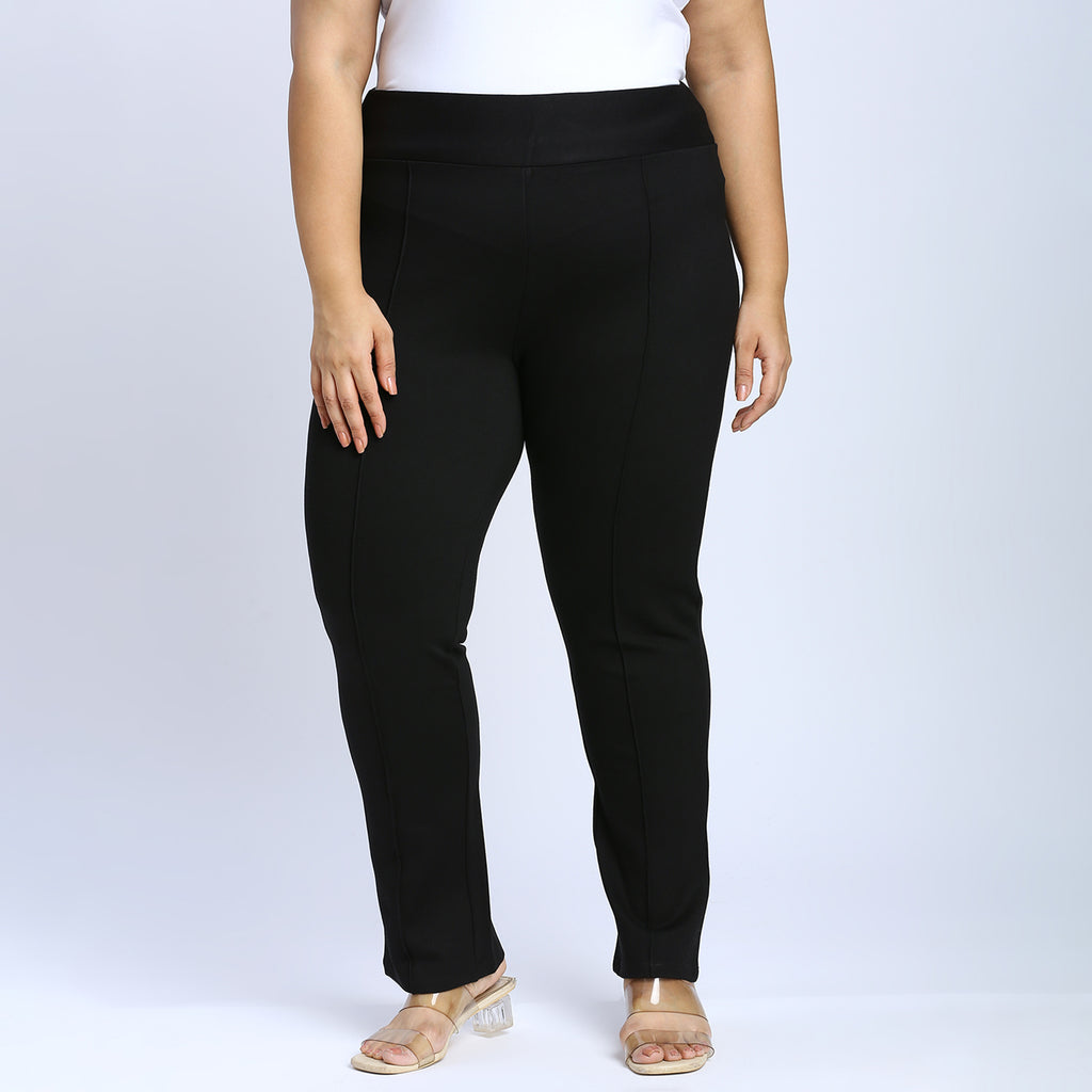 Plus Size Tregging | 2XL - 8XL | Black