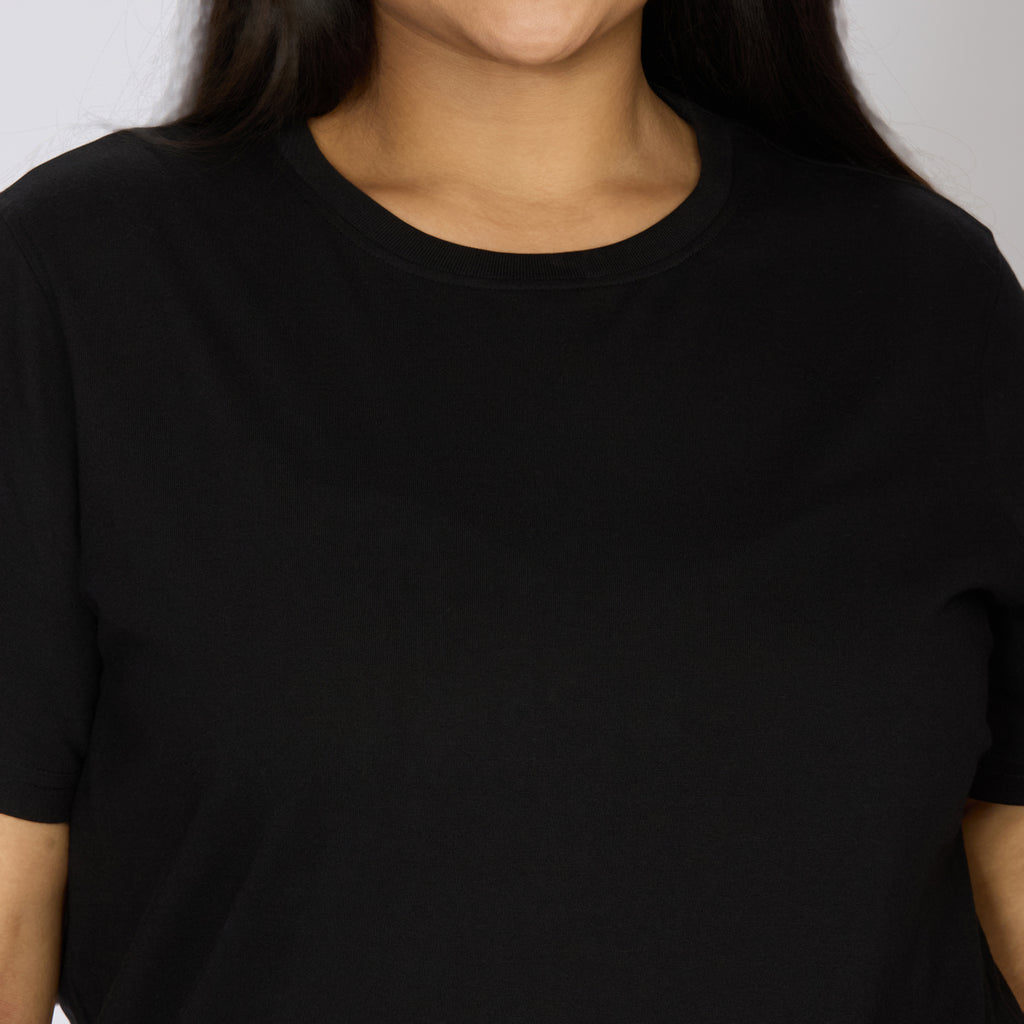 Plus Size Core T-shirt | 2XL - 8XL | 100% Cotton | Black