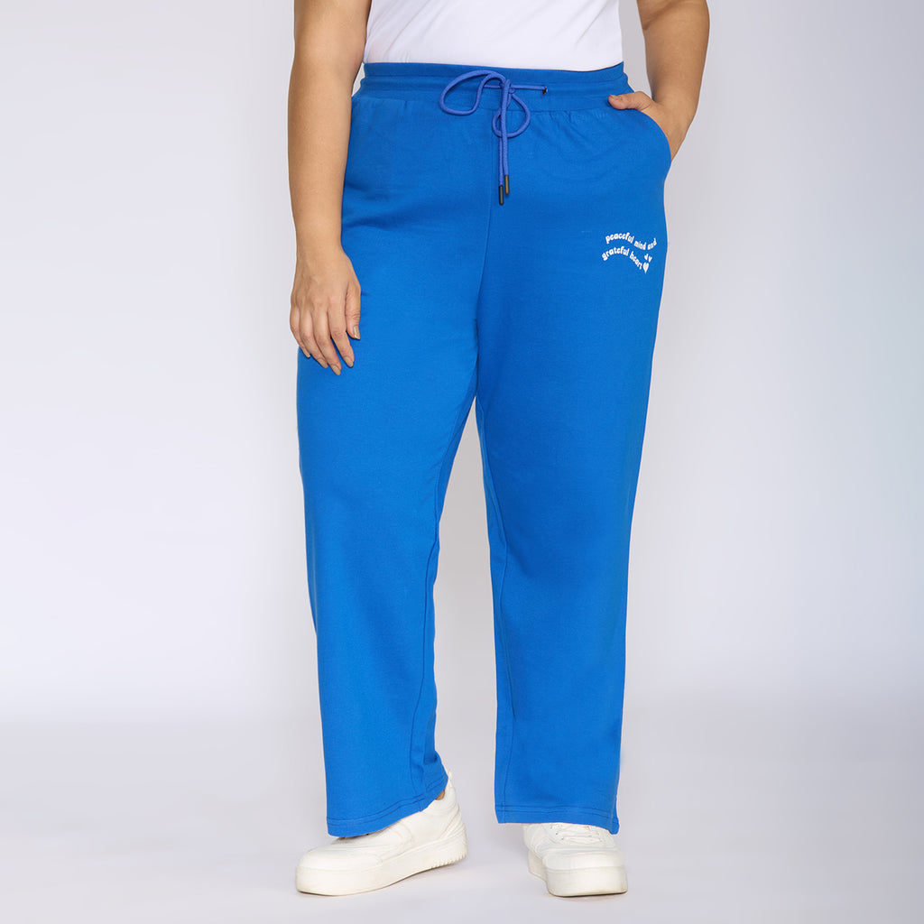 Plus Size Sweatpant | 2XL - 8XL | 100% Cotton | Royal Blue