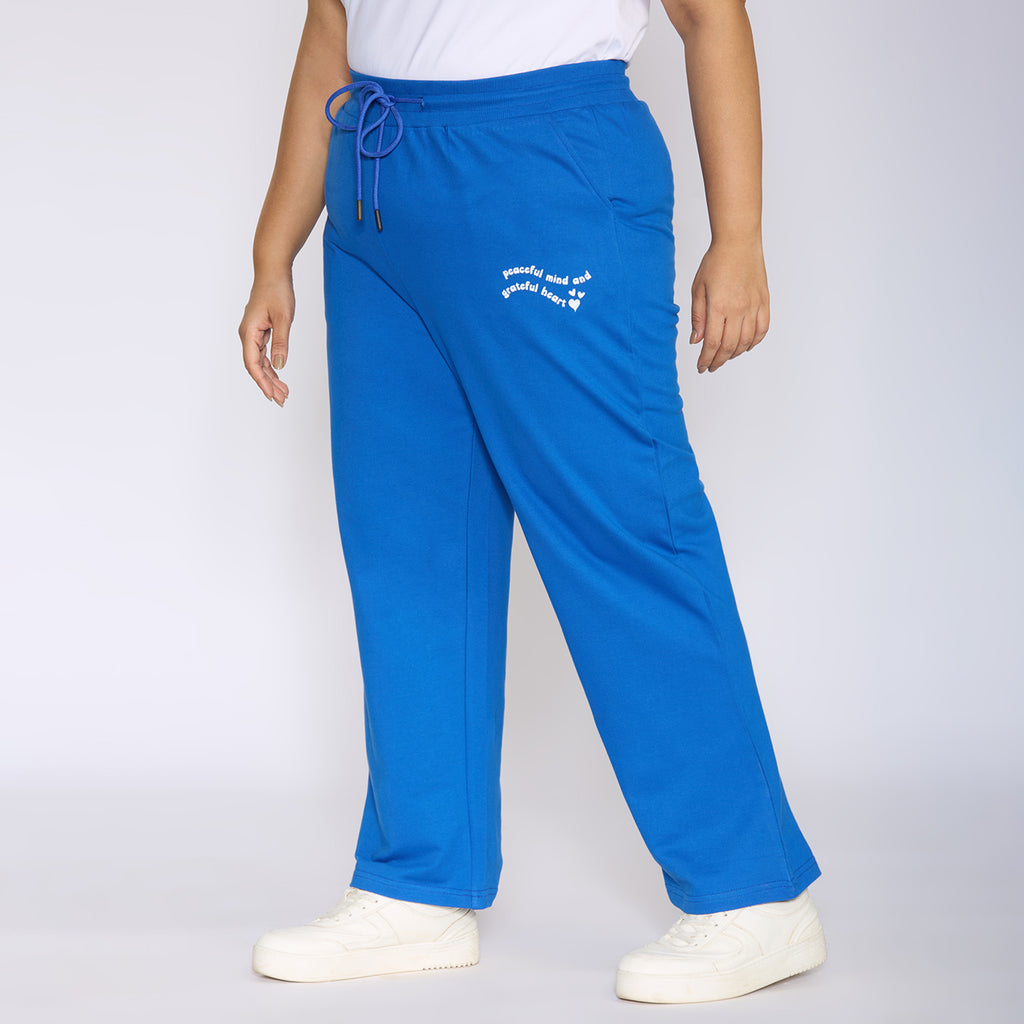 Plus Size Sweatpant | 2XL - 8XL | 100% Cotton | Royal Blue
