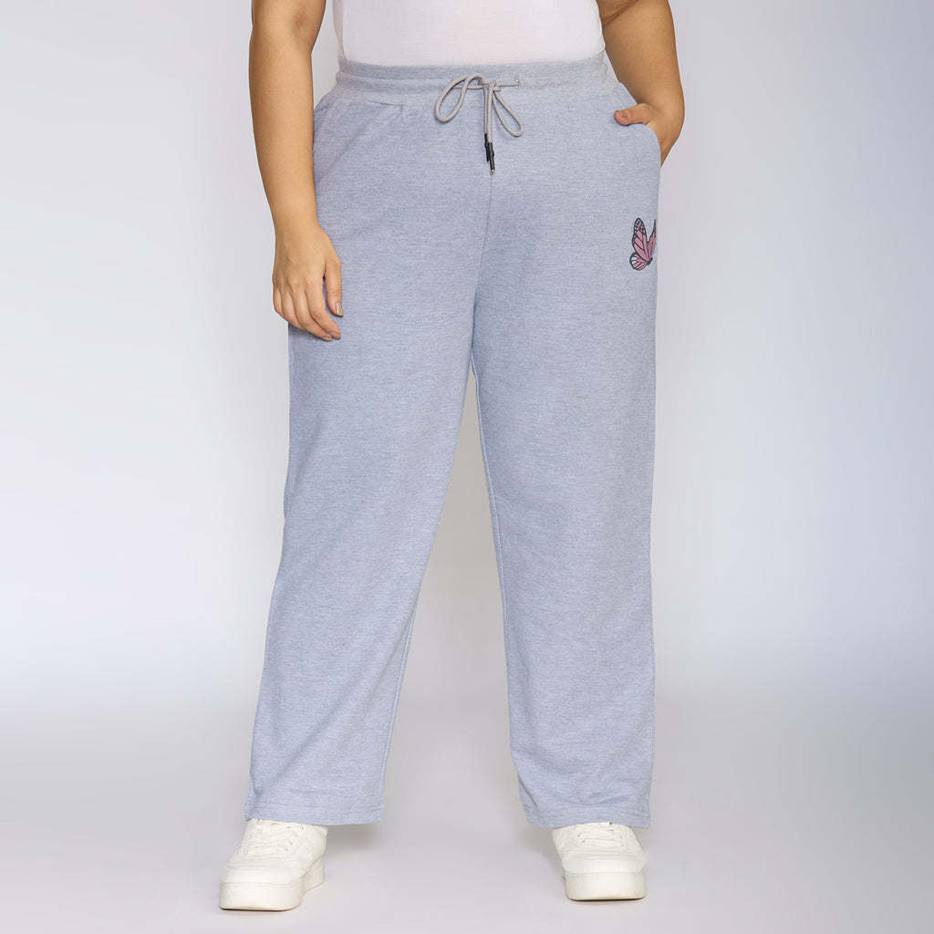 Plus Size Sweatpant | 2XL - 8XL | Grey Melange
