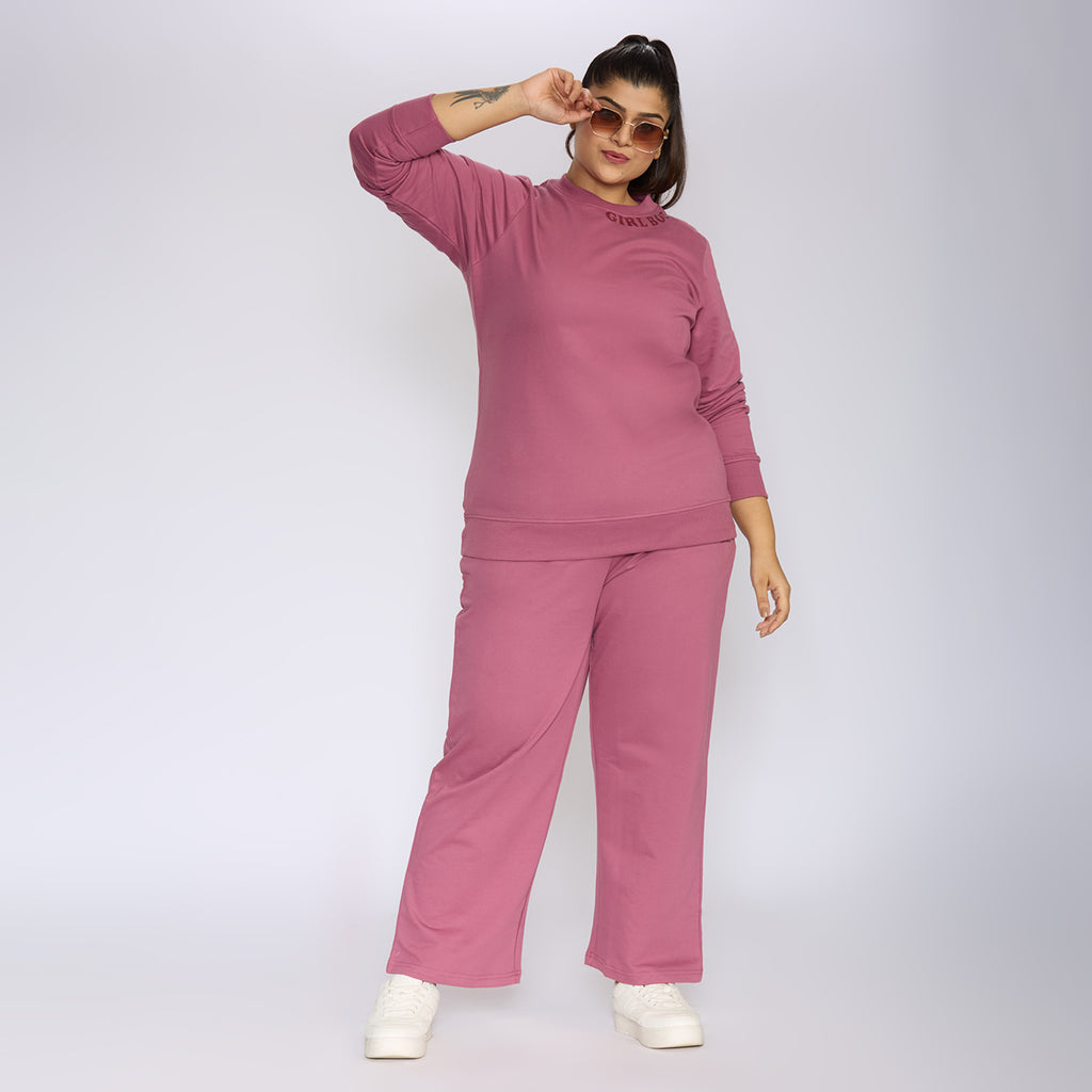 Plus Size Sweatpant | 2XL - 8XL | 100% Cotton | Onion Pink
