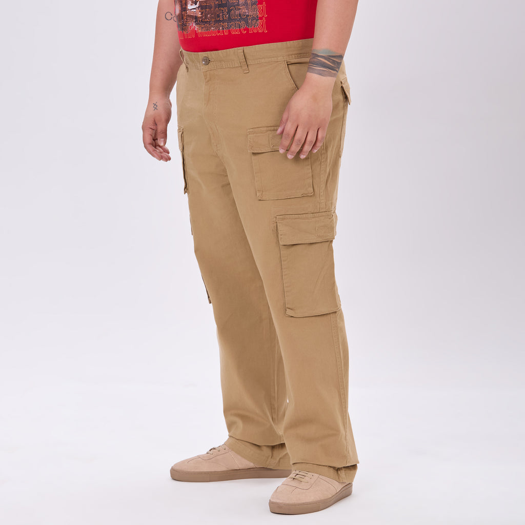 Plus Size Cargo Pant | Khaki