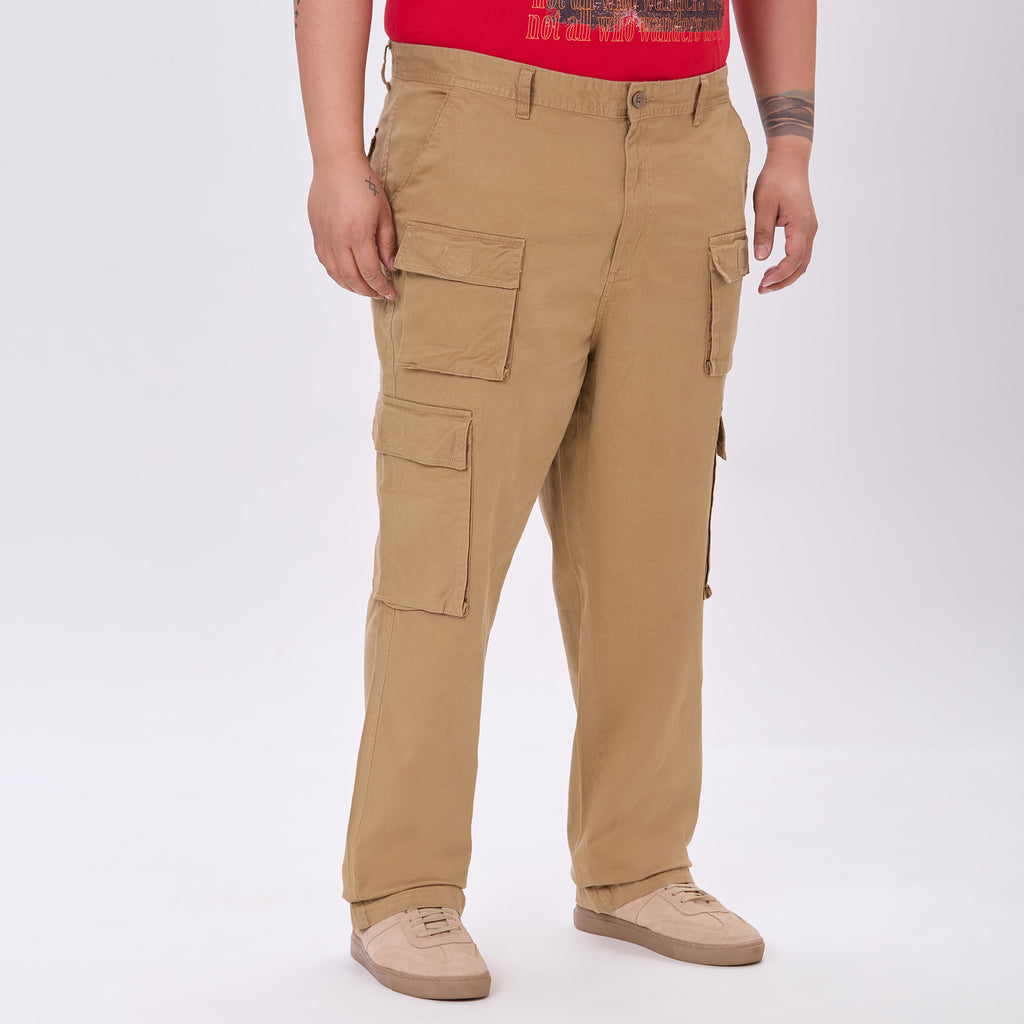 Plus Size Cargo Pant | Khaki